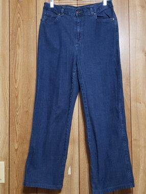 Jeans Straight Leg High Waist size 8 Short Retro Glam Cabincore